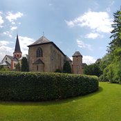 Labyrinth im Kloster Steinfeld