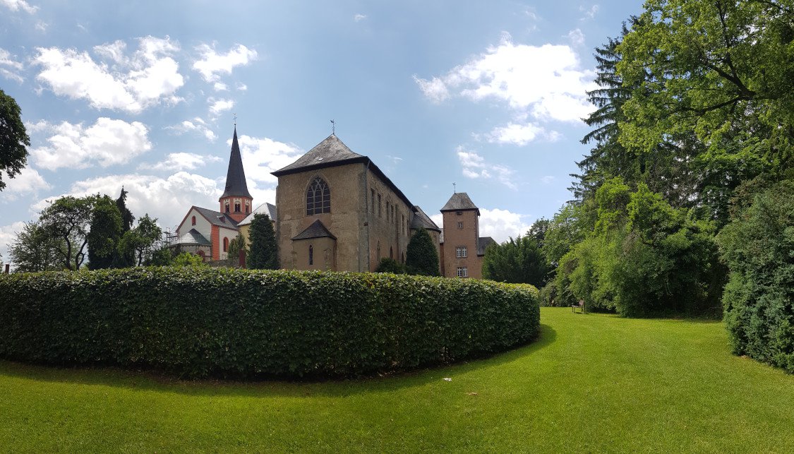Labyrinth im Kloster Steinfeld